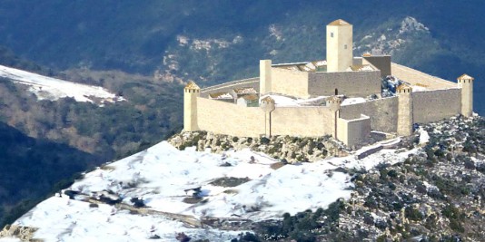 Termes, un des sites du réseau de fortifications de la frontière. 